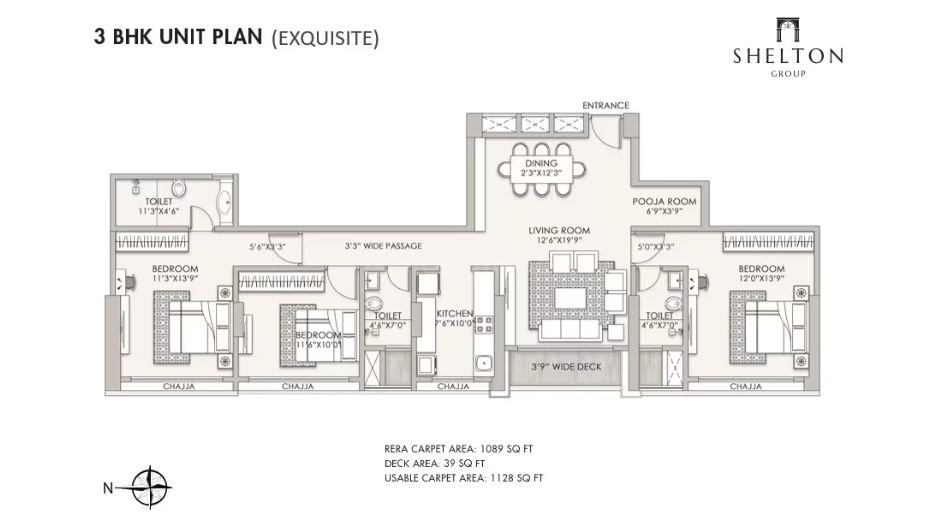 Shelton-Elite-Gallery-3BHK-Floor-Plan